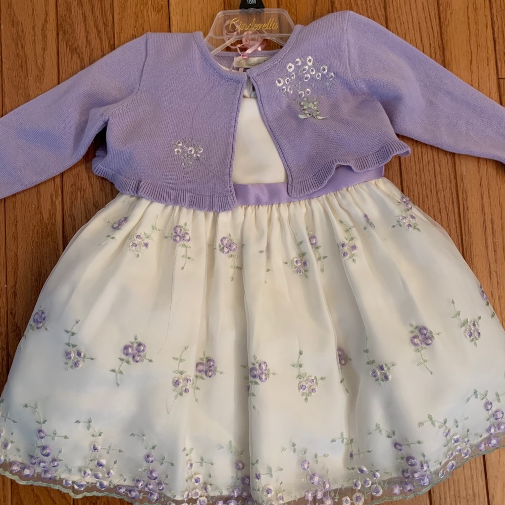Cinderella dress Easter 18 mo